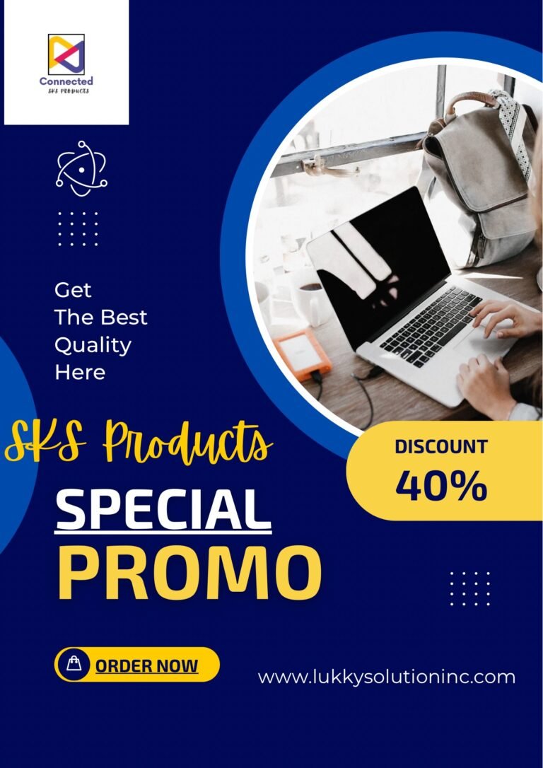 Marketing flyer for SKS Products
